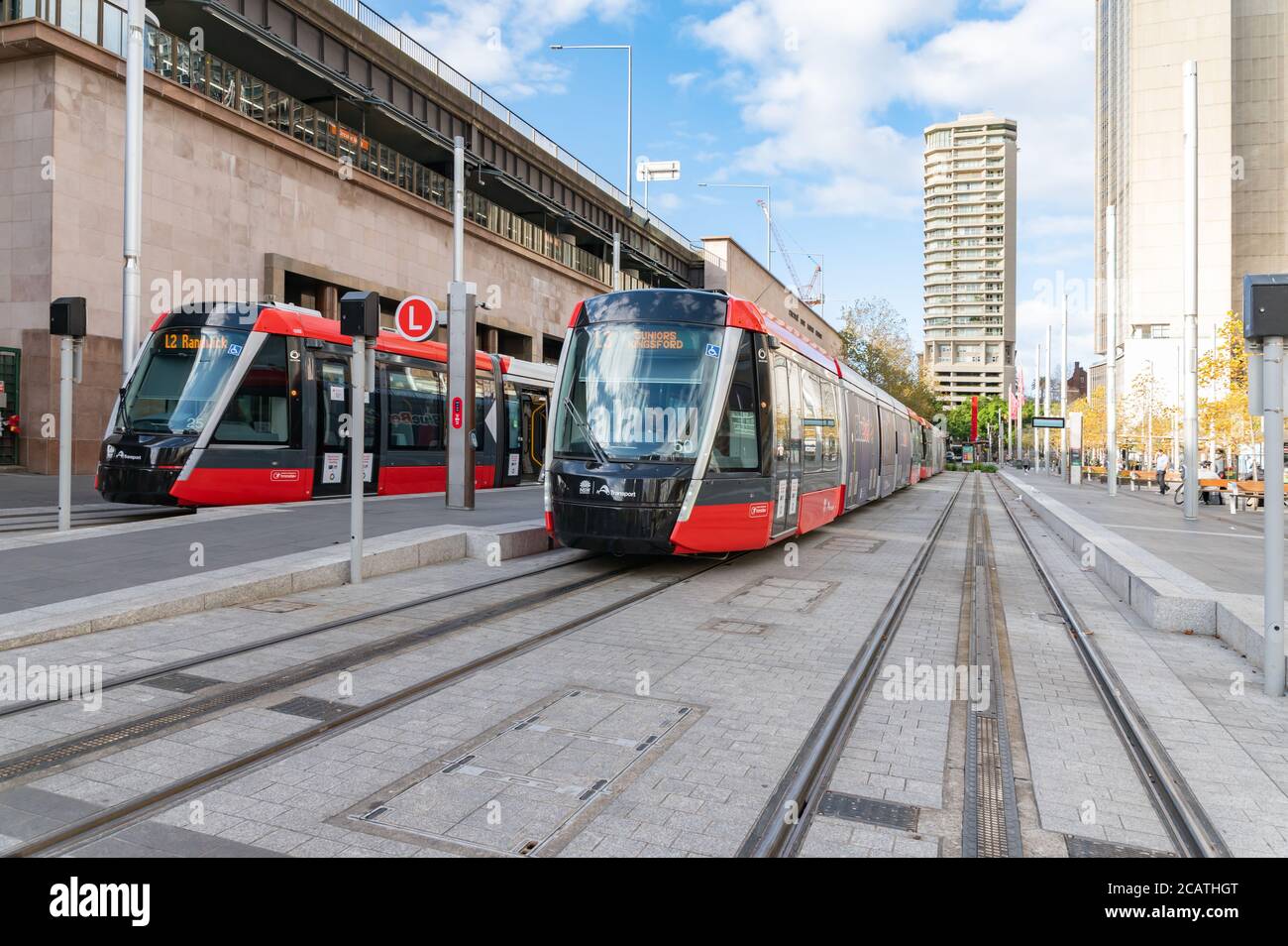 Quay Rails Circular quay light rail hi-res stock photography and images - Alamy