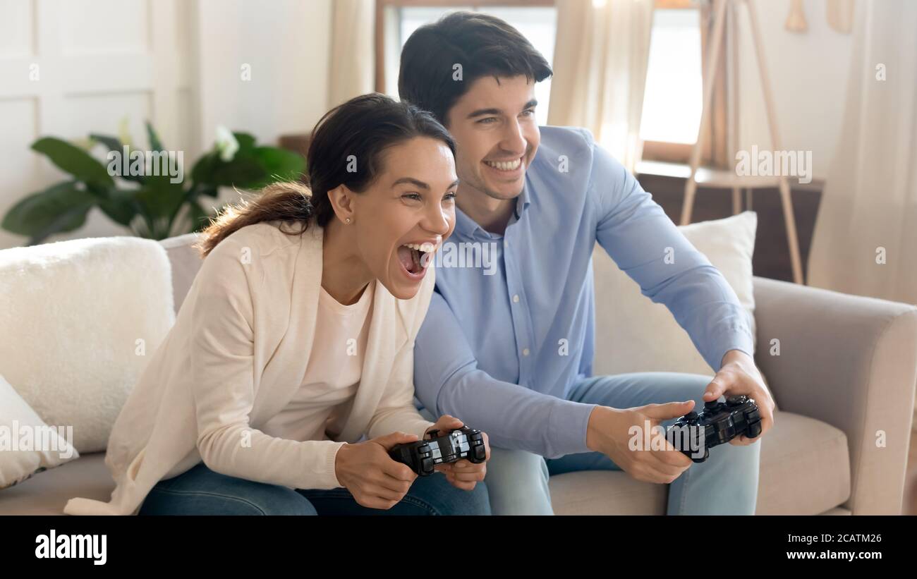 6,047 Young Couple Playing Console Games Images, Stock Photos, 3D