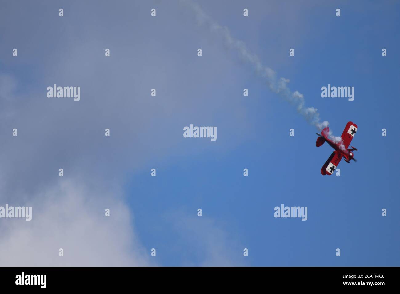 An aerial display at the 2016 City2Surf fun run from Sydney to Bondi ...