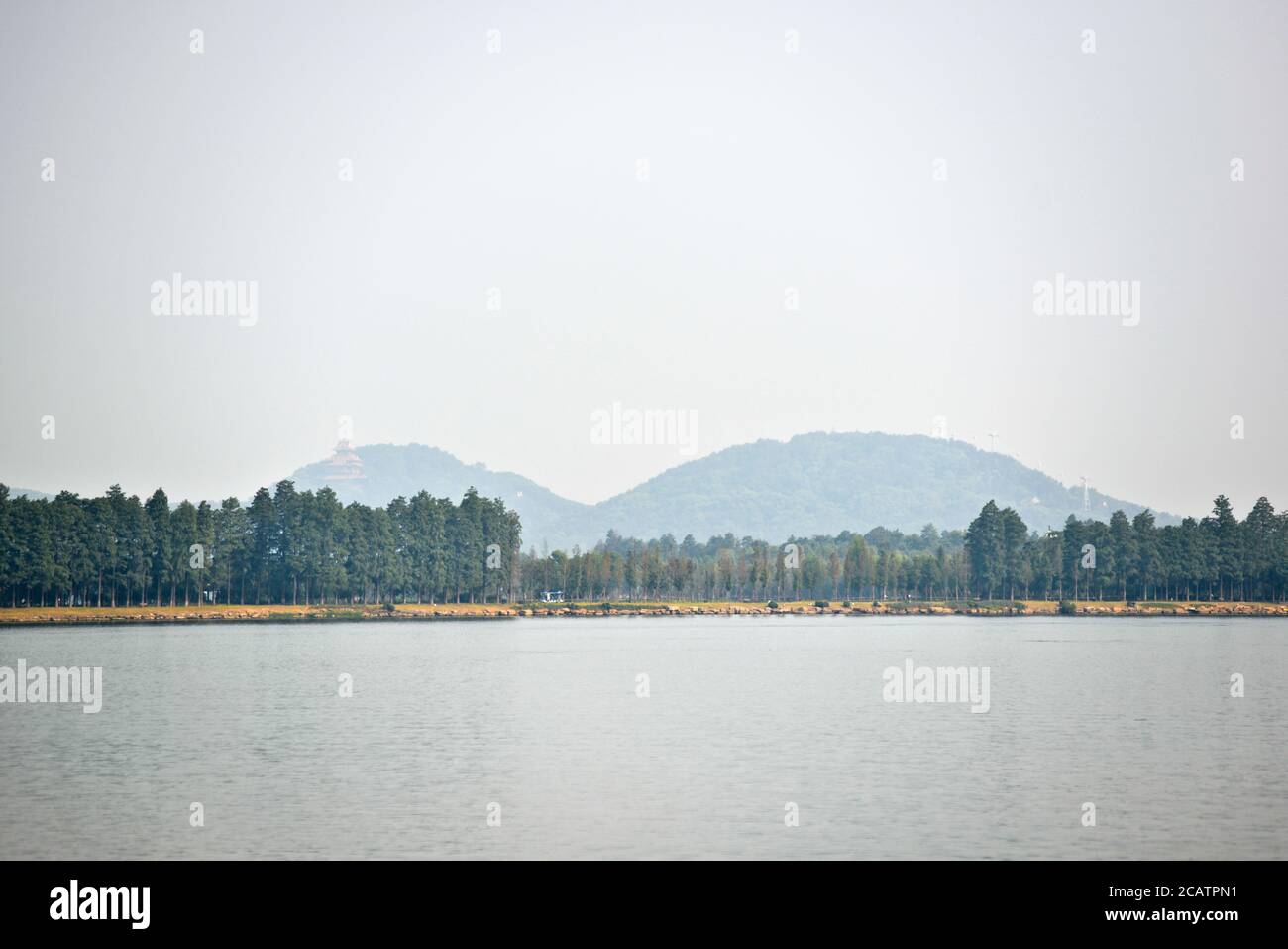East Lake, Wuhan, China Stock Photo