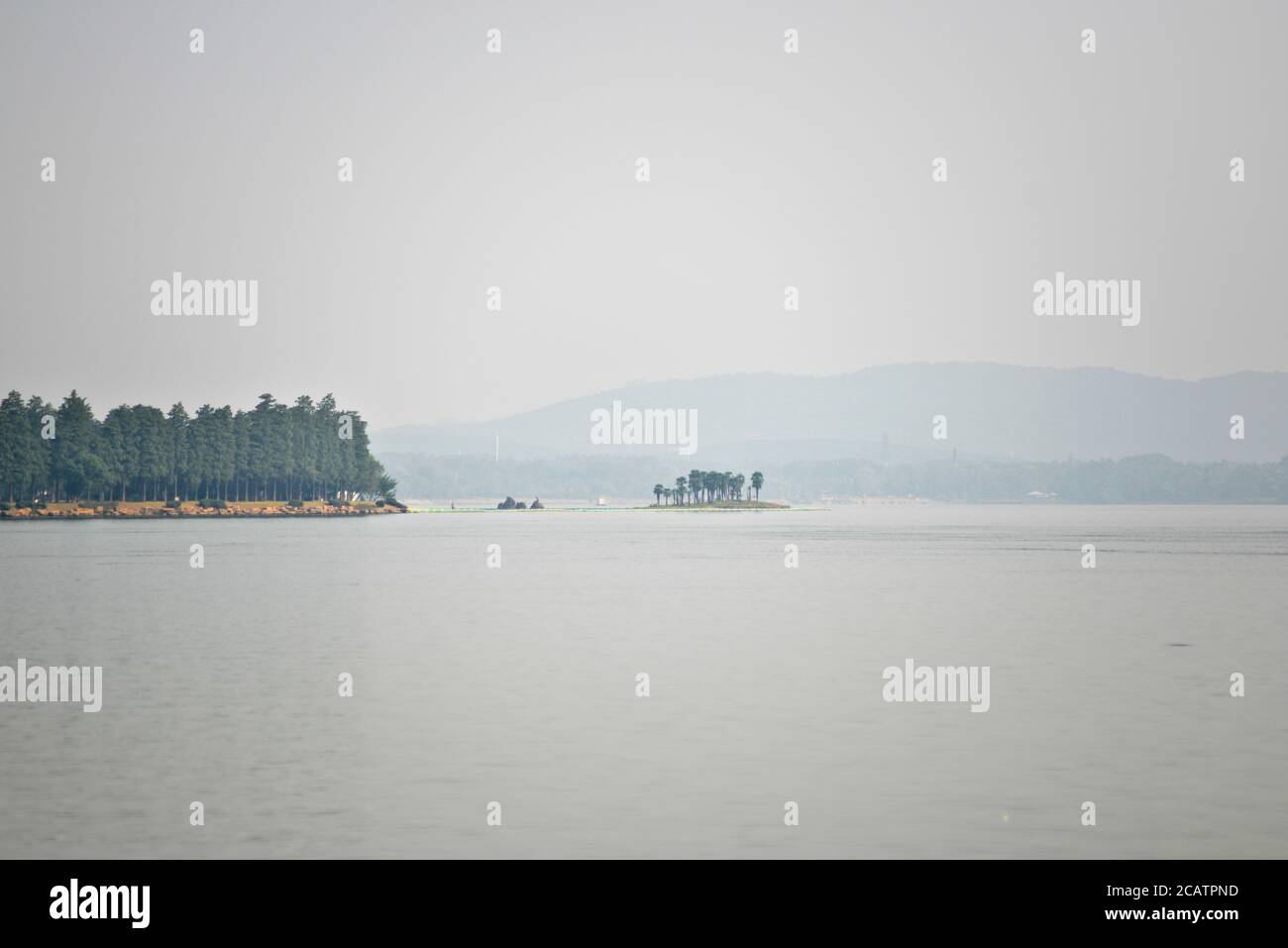 East Lake, Wuhan, China Stock Photo