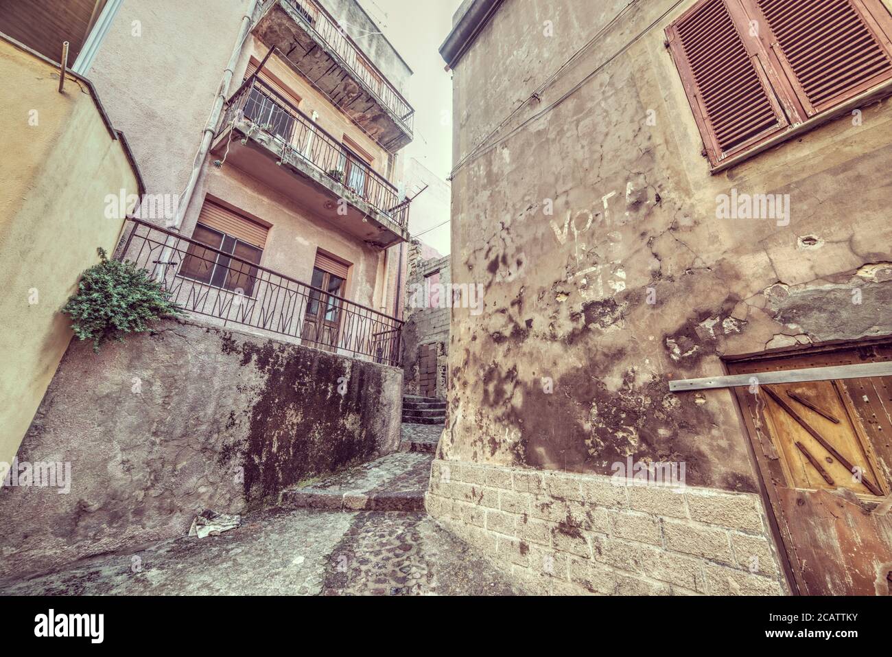 rustic buildings in Sardinia, Italy Stock Photo - Alamy