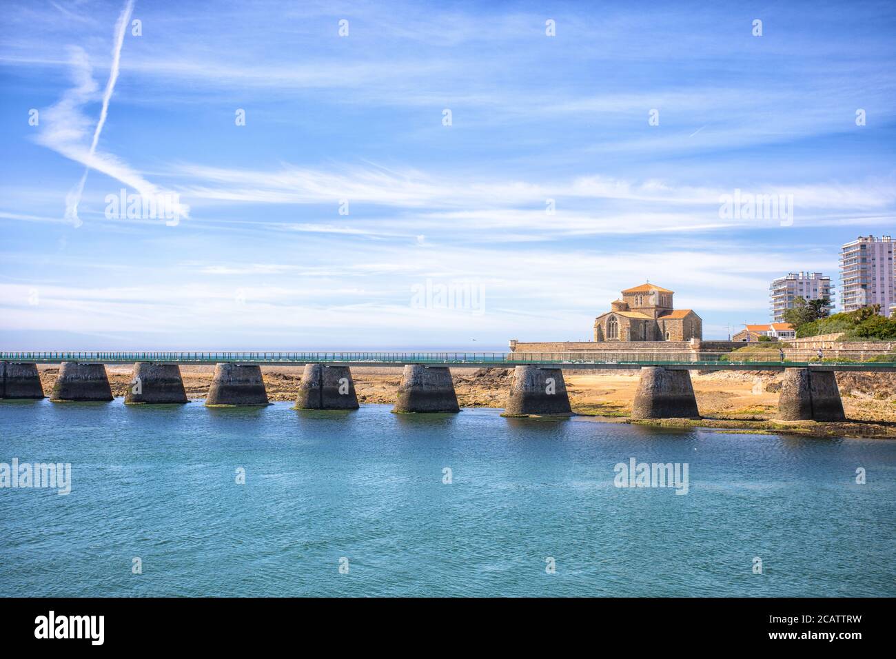 Port of Sablesd'Olonne in Vendée Stock Photo Alamy
