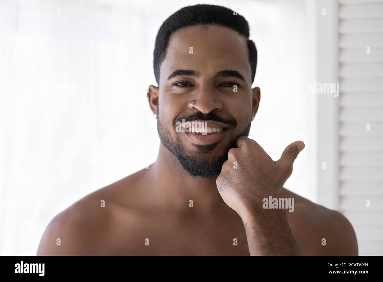 Clean shaven face hires stock photography and images Alamy