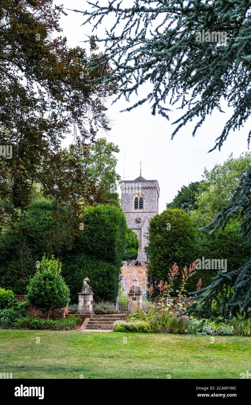 St Peter's Church, Caversham Stock Photo Alamy