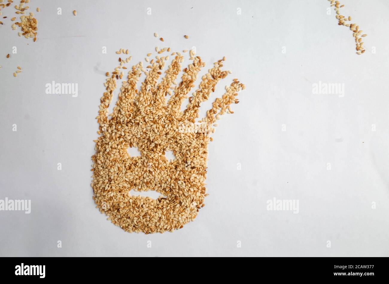 photo of face mader from sesame Stock Photo