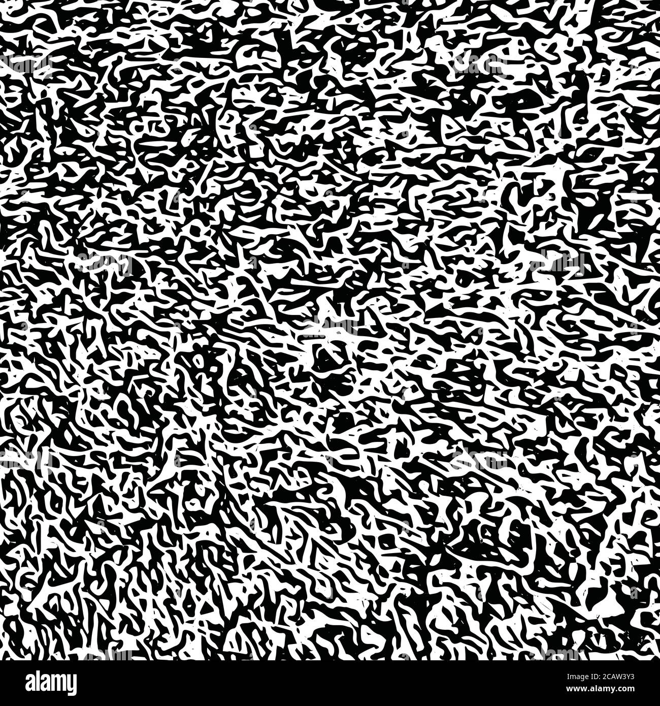 Grunge noise pattern. Abstract vector texture background in black and ...