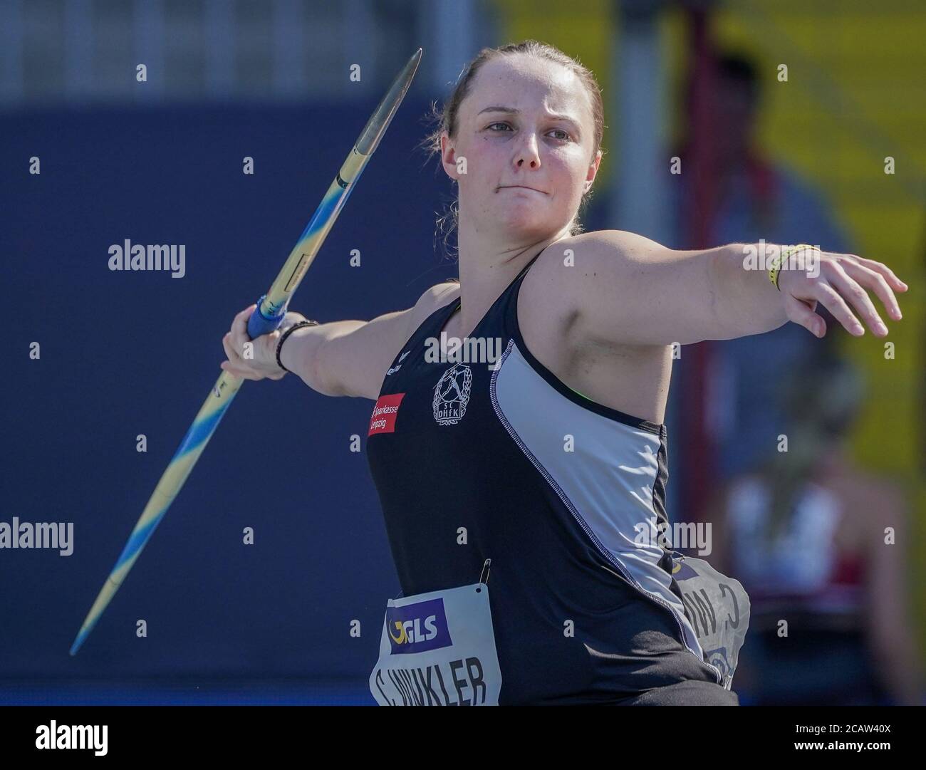 Brunswick, Germany. 08th Aug, 2020. Athletics, German championship, DM
