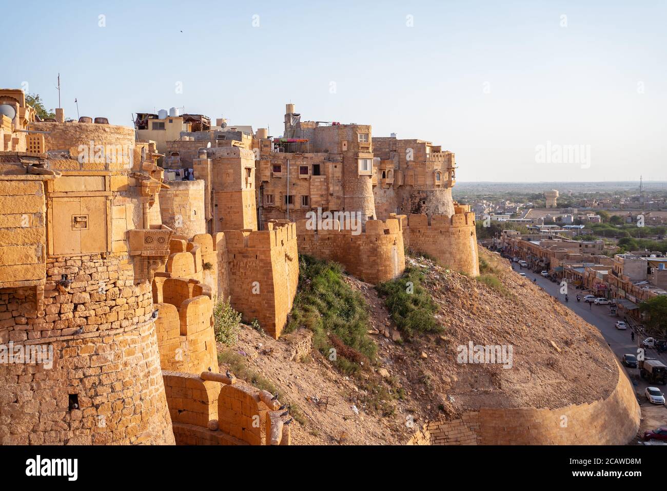 Jaisalmer fort walls hi-res stock photography and images - Alamy