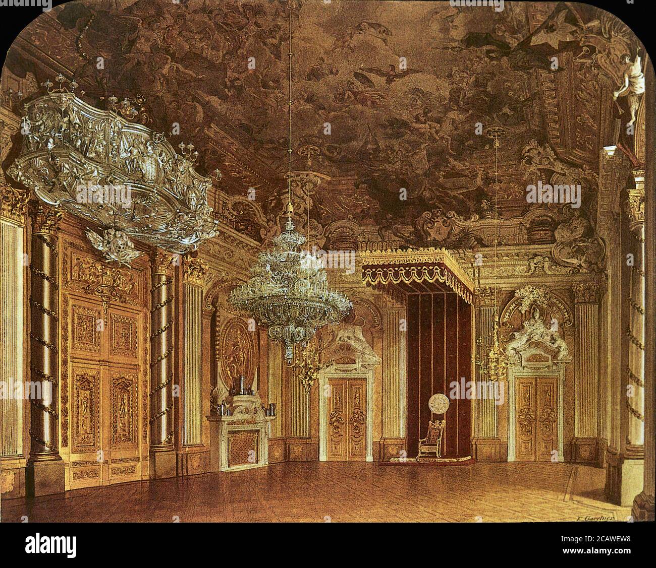 Thronsaal High Resolution Stock Photography And Images Alamy