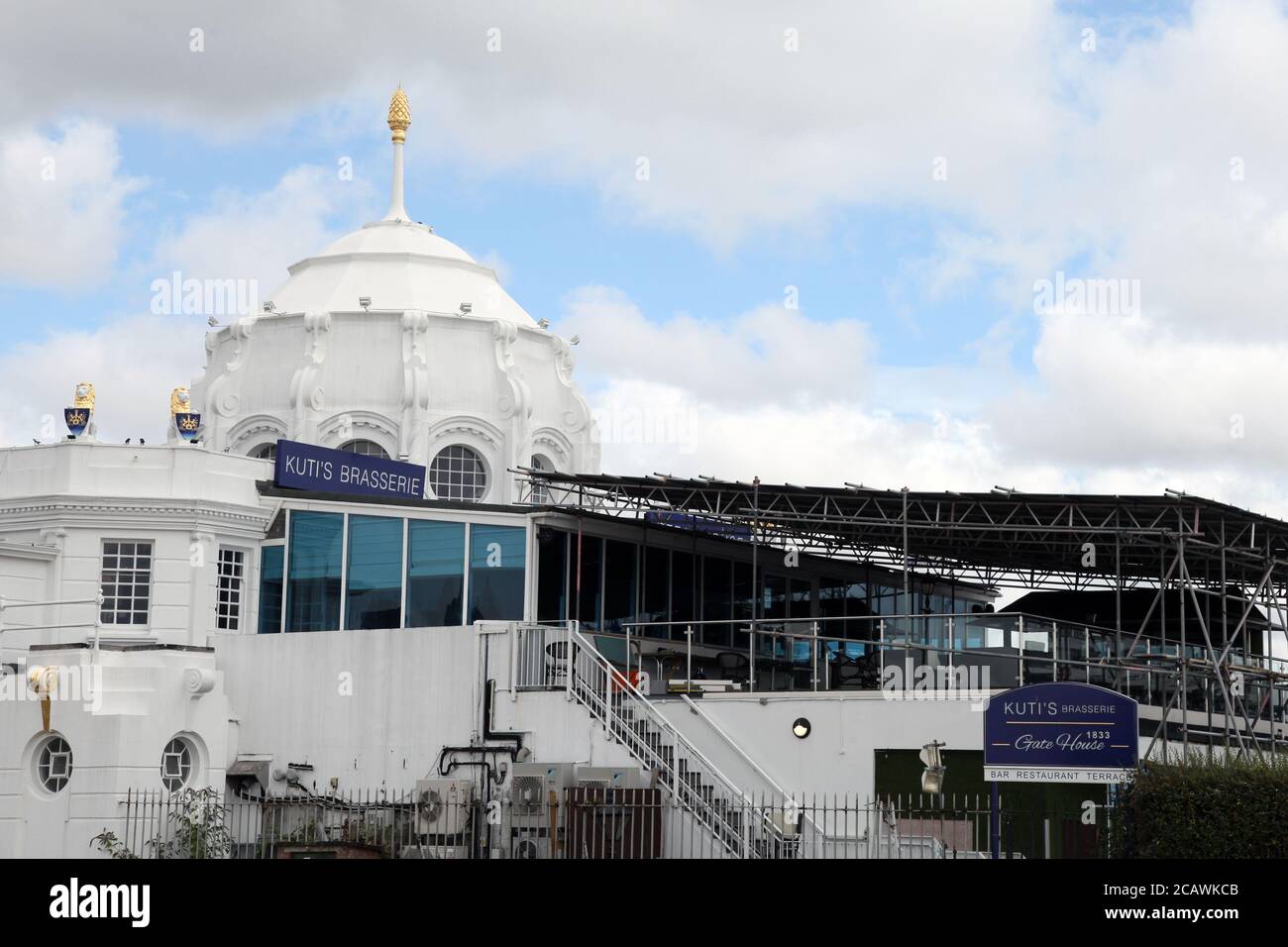 Kuti's Brasserie Indian Restaurant, Town Quay, Southampton, England, UK