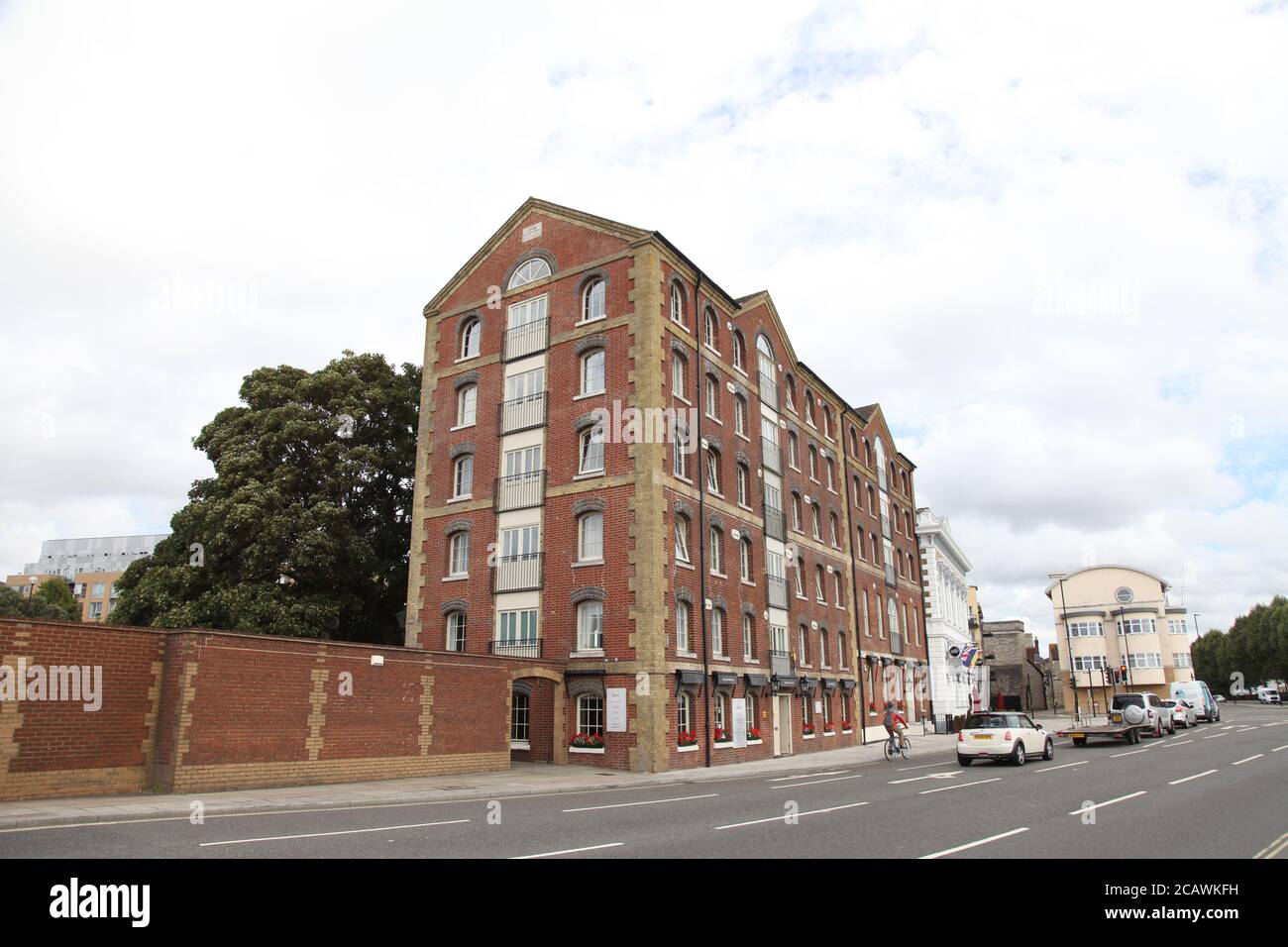 Ennio's Boutique Hotel and Italian Restaurant, Town Quay, Southampton, England, UK, August 2020 Stock Photo