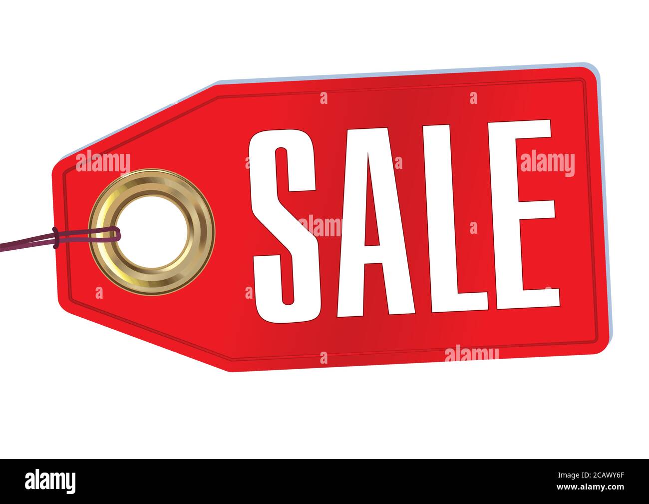 paper label (tag). Clothing tag. Apparel label. Vector illustration for