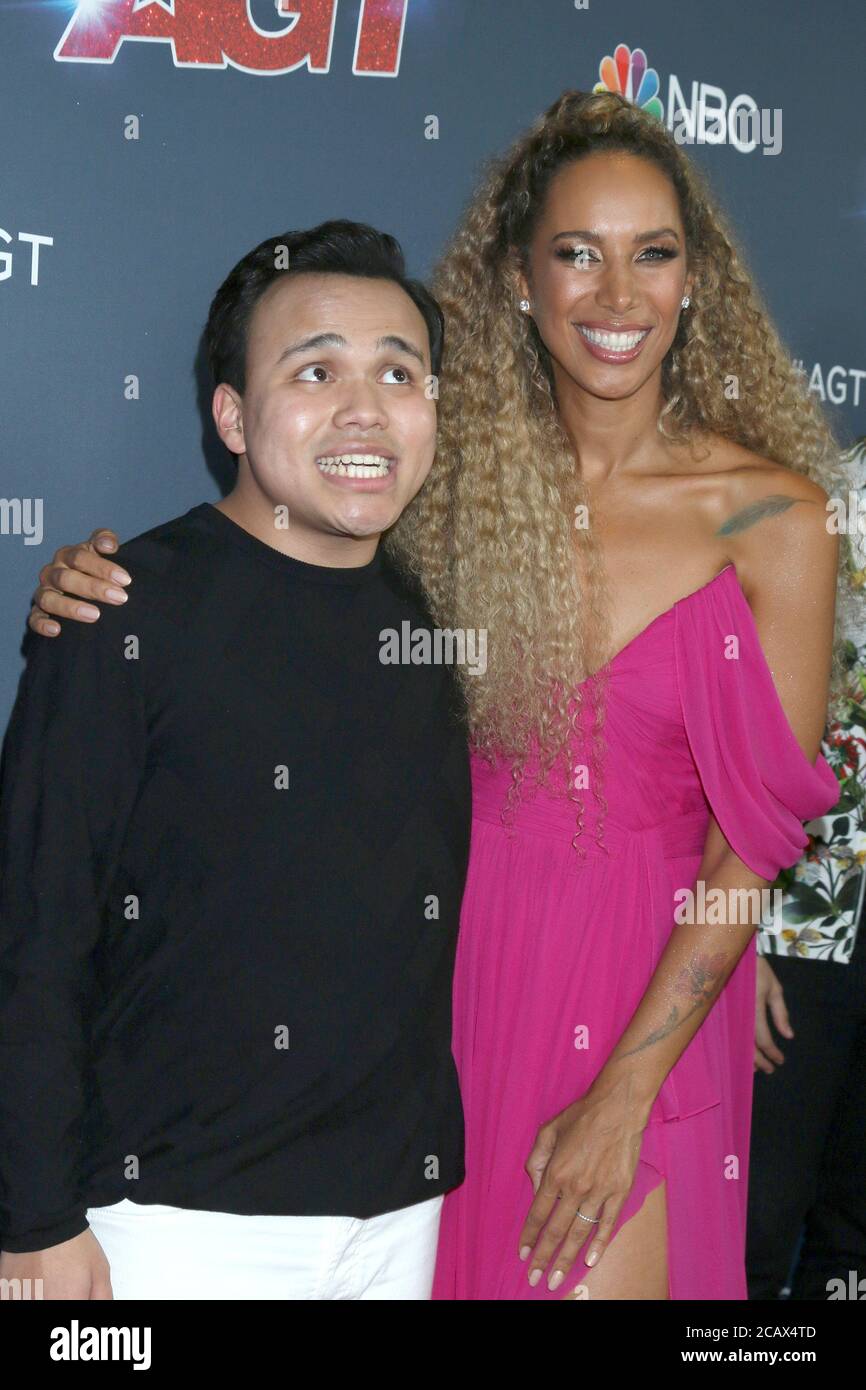 LOS ANGELES - SEP 18: Kodi Lee, Leona Lewis at the "America's Got