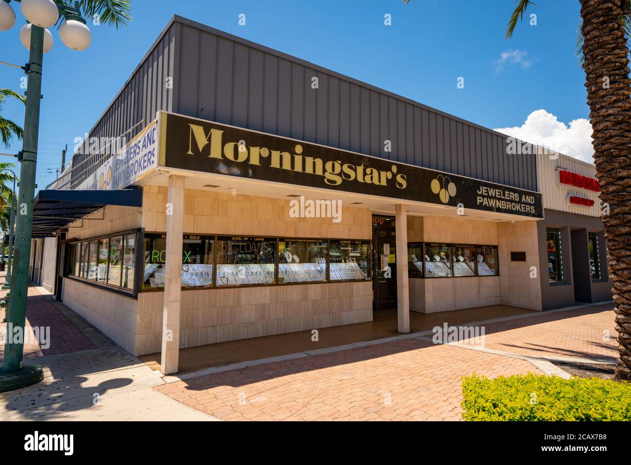 Photo of Morningstar Jewelers and Pawn broker Hollywood FL USA Stock Photo