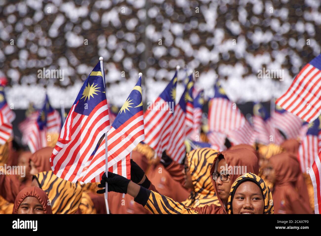 Putrajaya, Malaysia – August 31, 2019: Merdeka Day celebration is a ...
