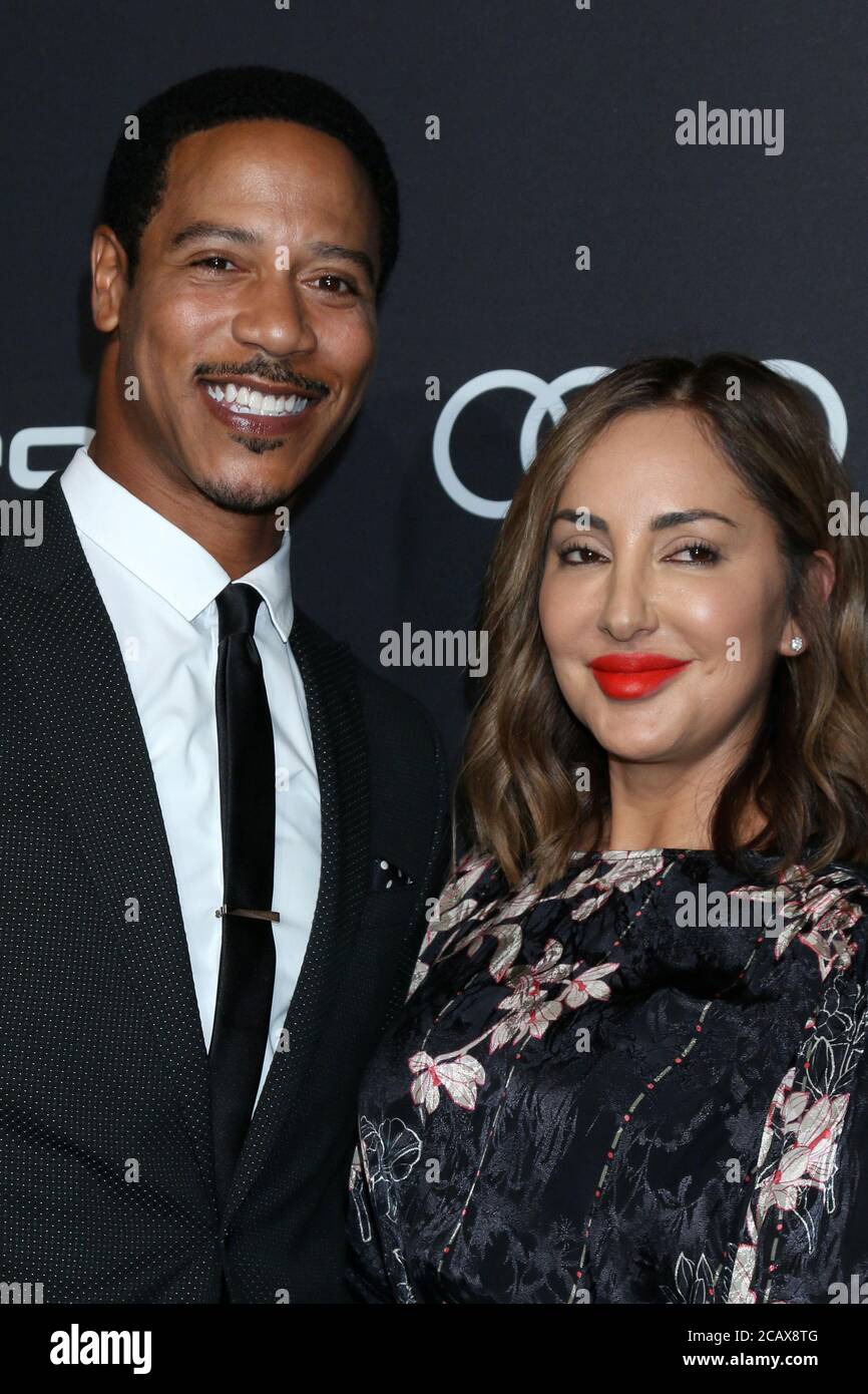 LOS ANGELES - SEP 19:  Brian J. White, Paula Da Silva at the Audi Celebrates The 71st Emmys at the Sunset Towers on September 19, 2019 in West Hollywood, CA Stock Photo