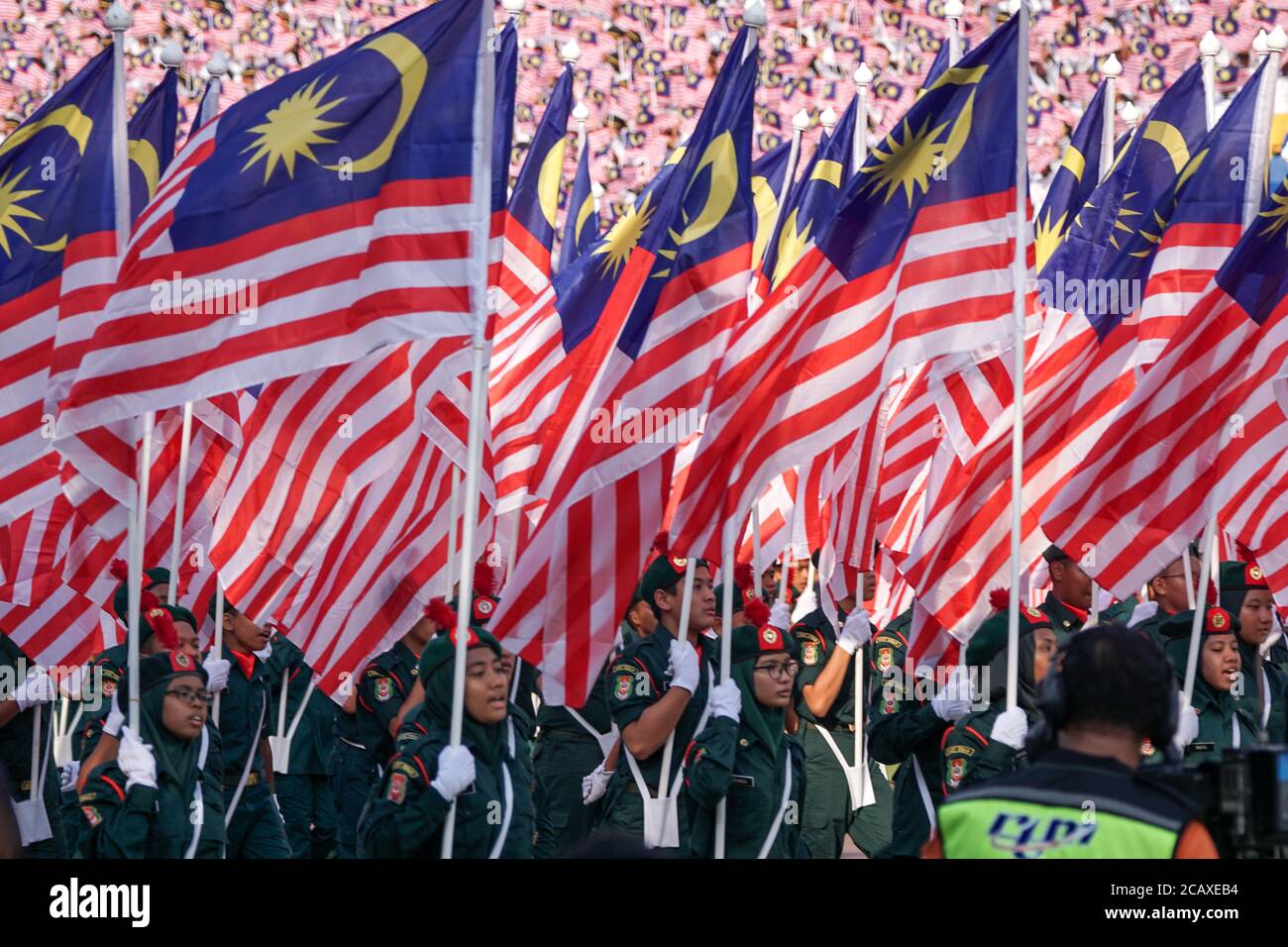 Putrajaya, Malaysia – August 31, 2019: Merdeka Day celebration is a ...