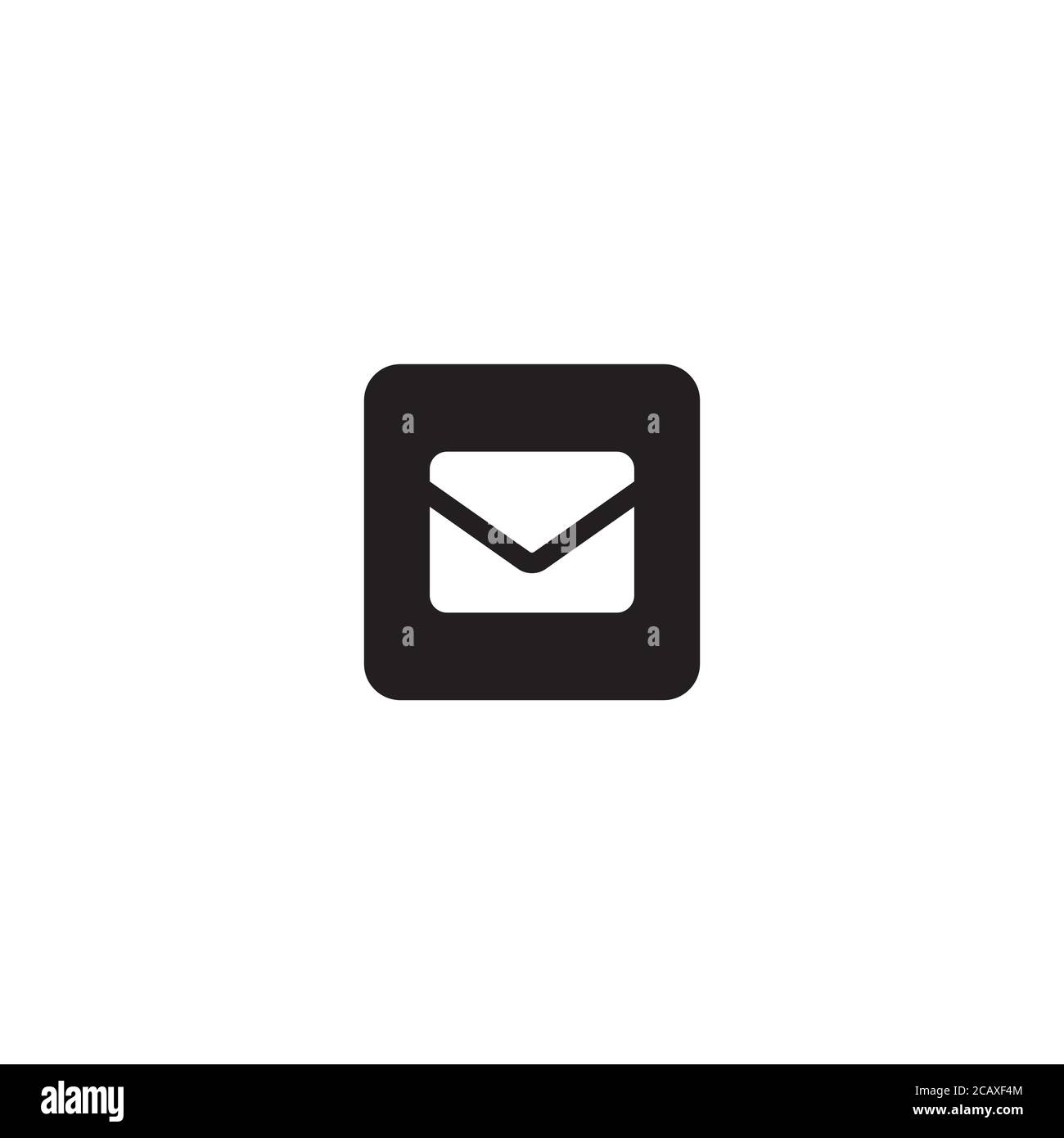 a simple Mail logo / icon design Stock Vector