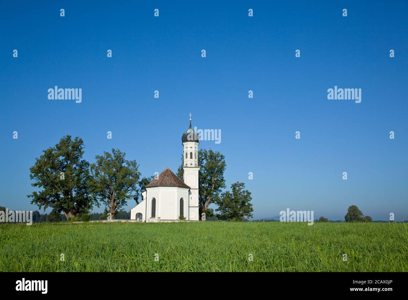 geography / travel, Germany, Bavaria, Southern Germany, Upper Bavaria, Bavarian uplands, Pfaffenwinkel, Additional-Rights-Clearance-Info-Not-Available Stock Photo