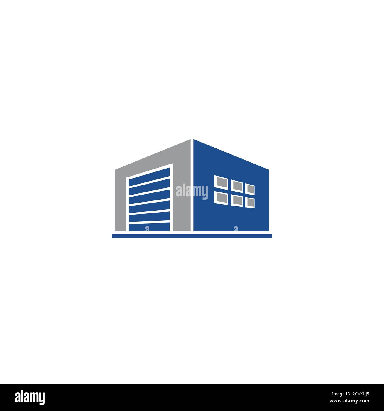 Self Storage and Safe Deposit Box logo / icon design Stock Vector