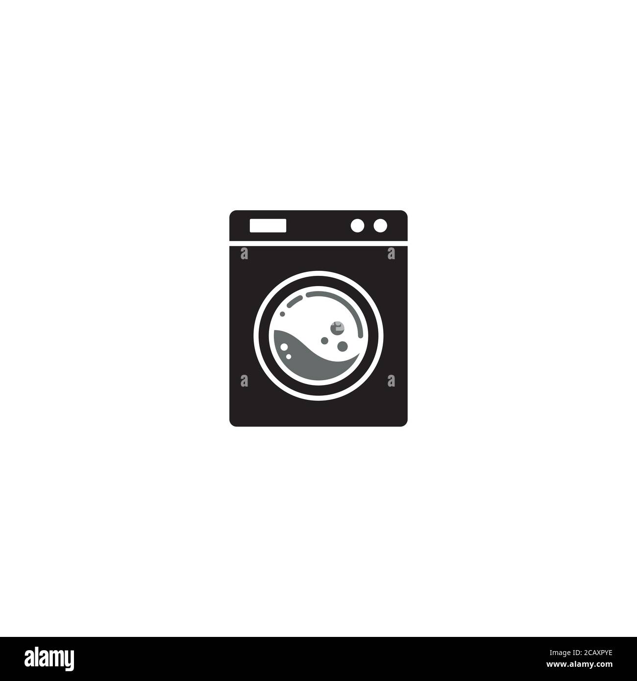 Washing Machine logo / icon design Stock Vector