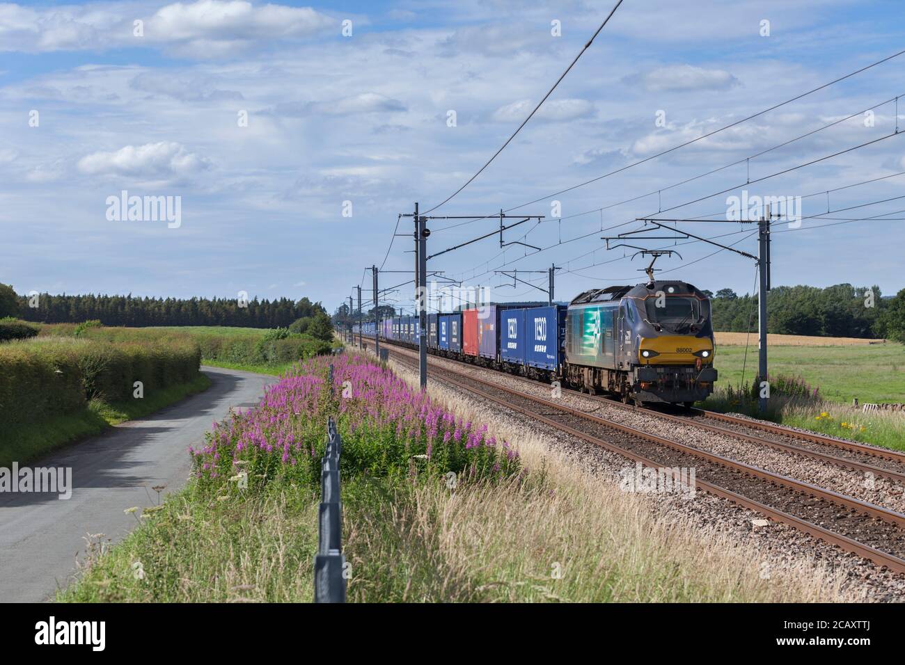 Direct Rail Services class 88 bi mode Electric on the west