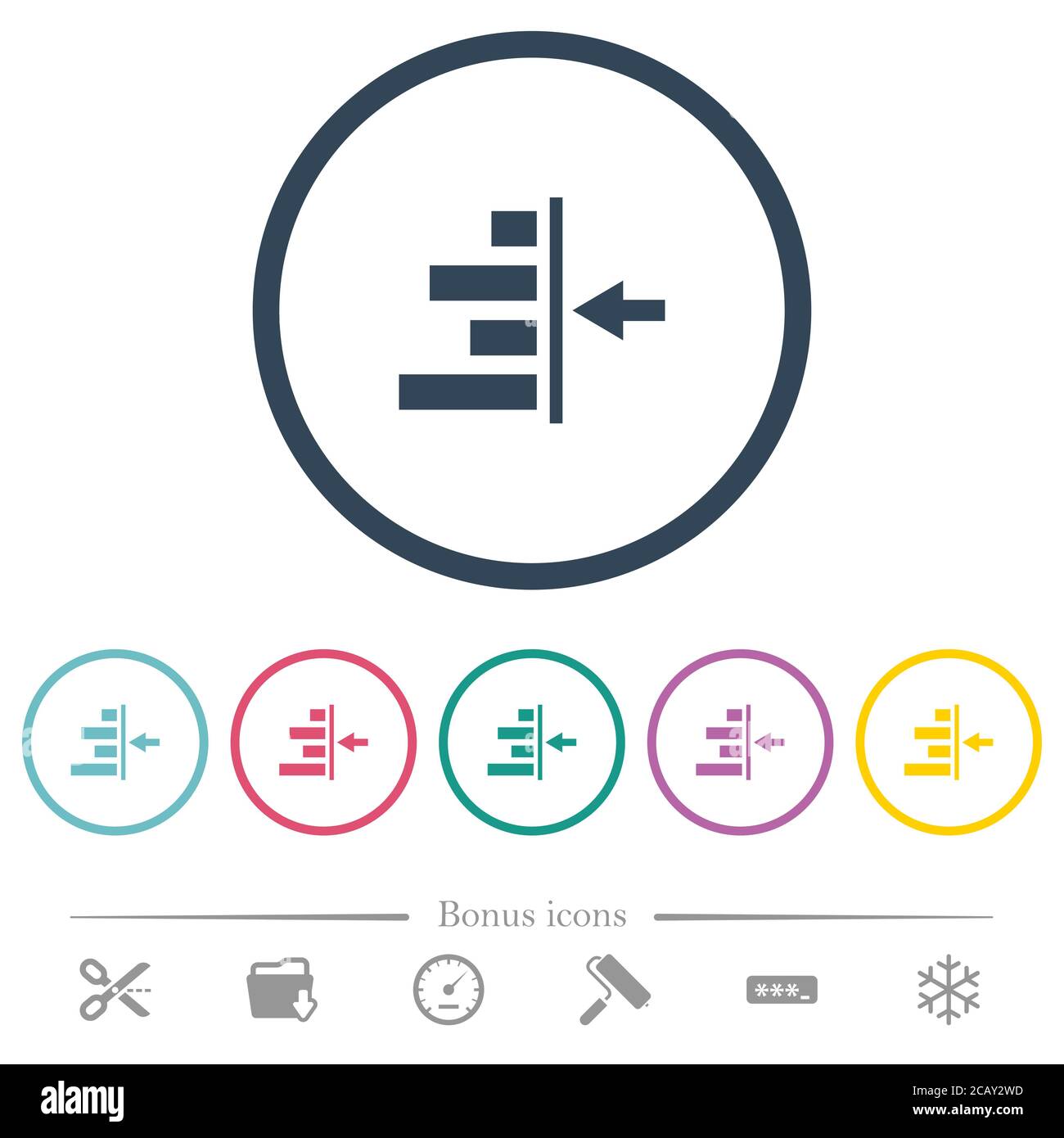Increase right indentation of content flat color icons in round ...