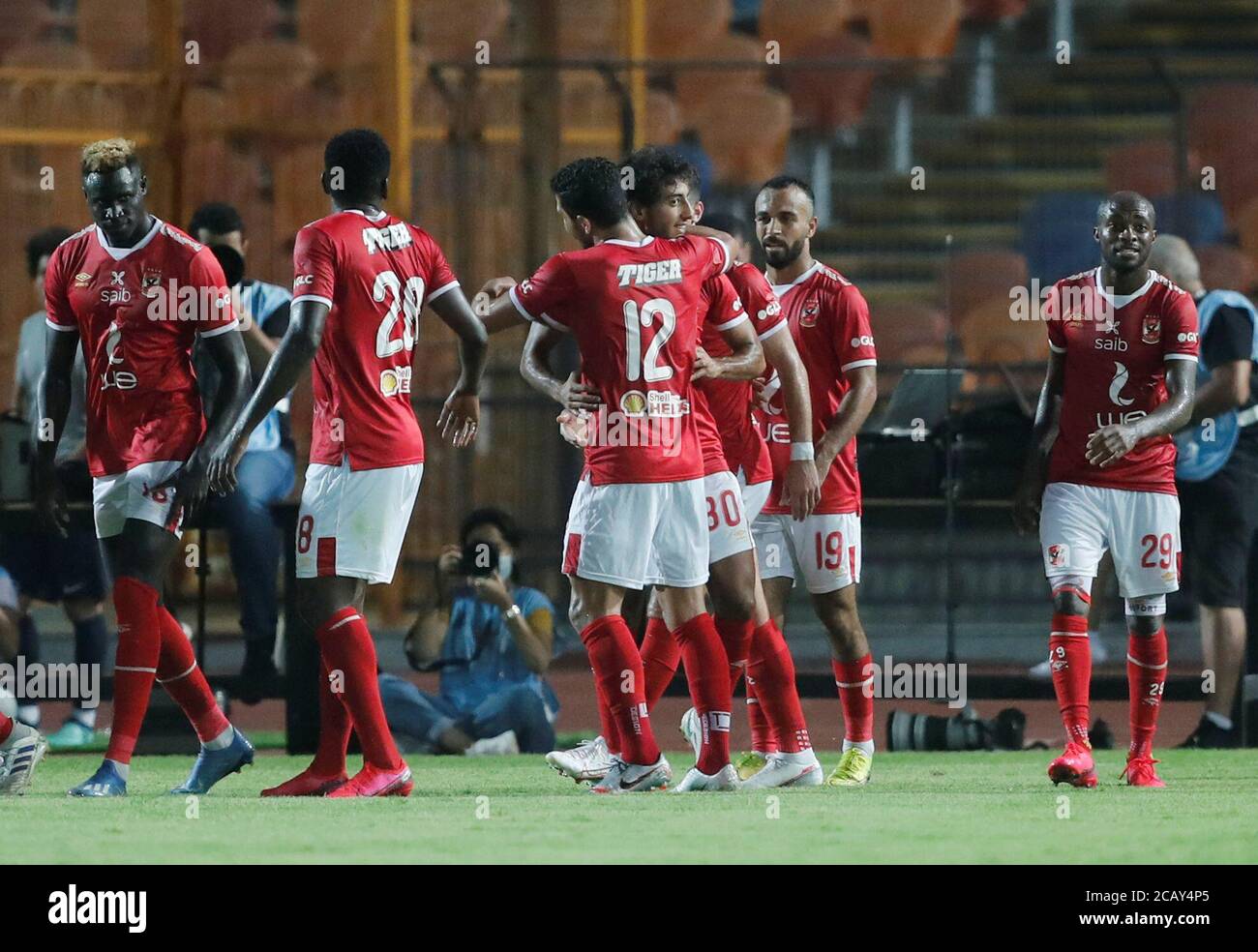 Soccer Football Egyptian Premier League Al Ahly V Enppi Cairo International Stadium Cairo Egypt August 9