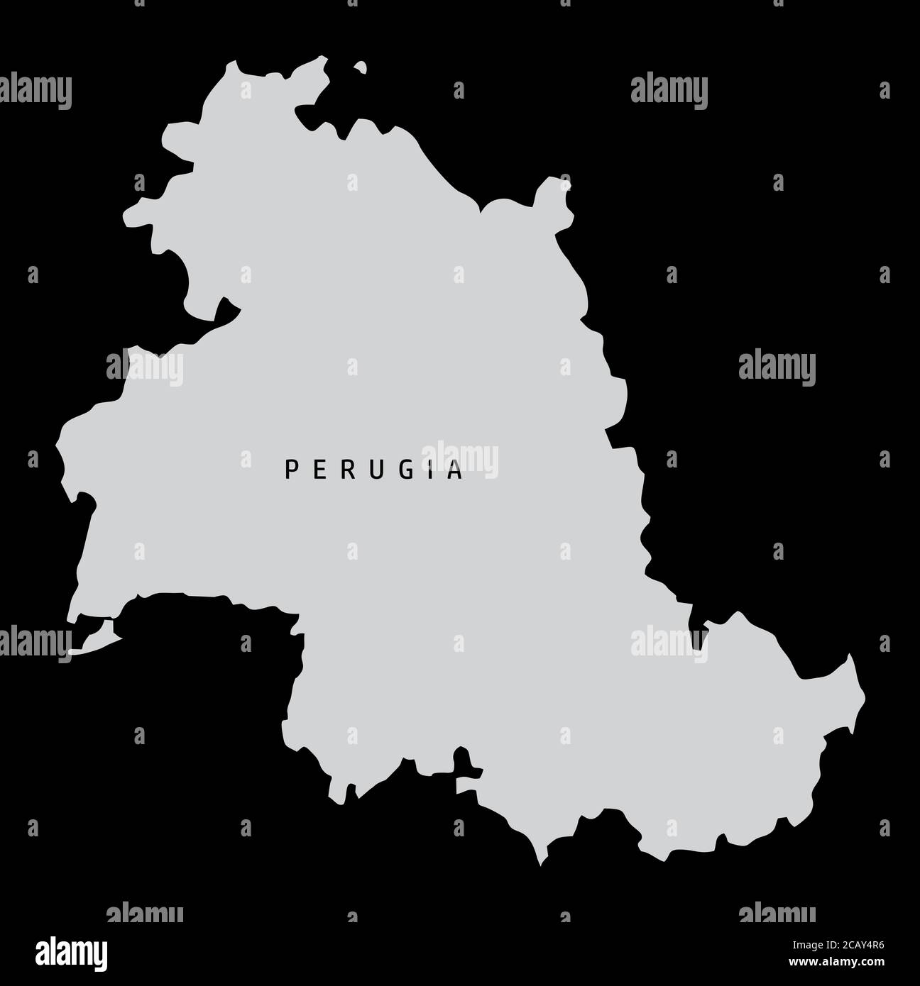 Perugia province map Stock Vector Image & Art Alamy