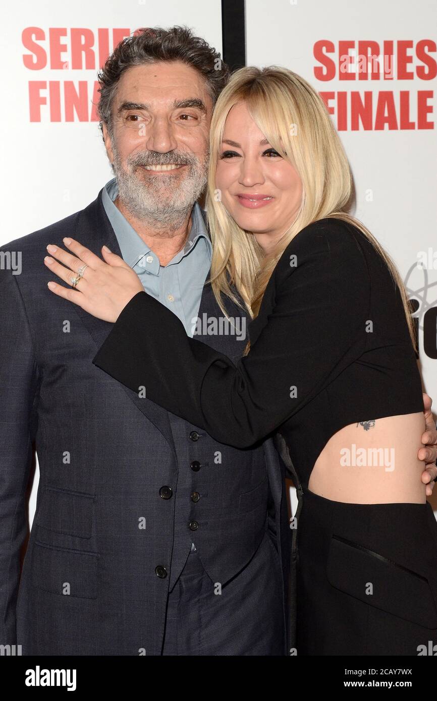 LOS ANGELES - MAY 1: Chuck Lorre, Kaley Cuoco at the "The Big Bang ...