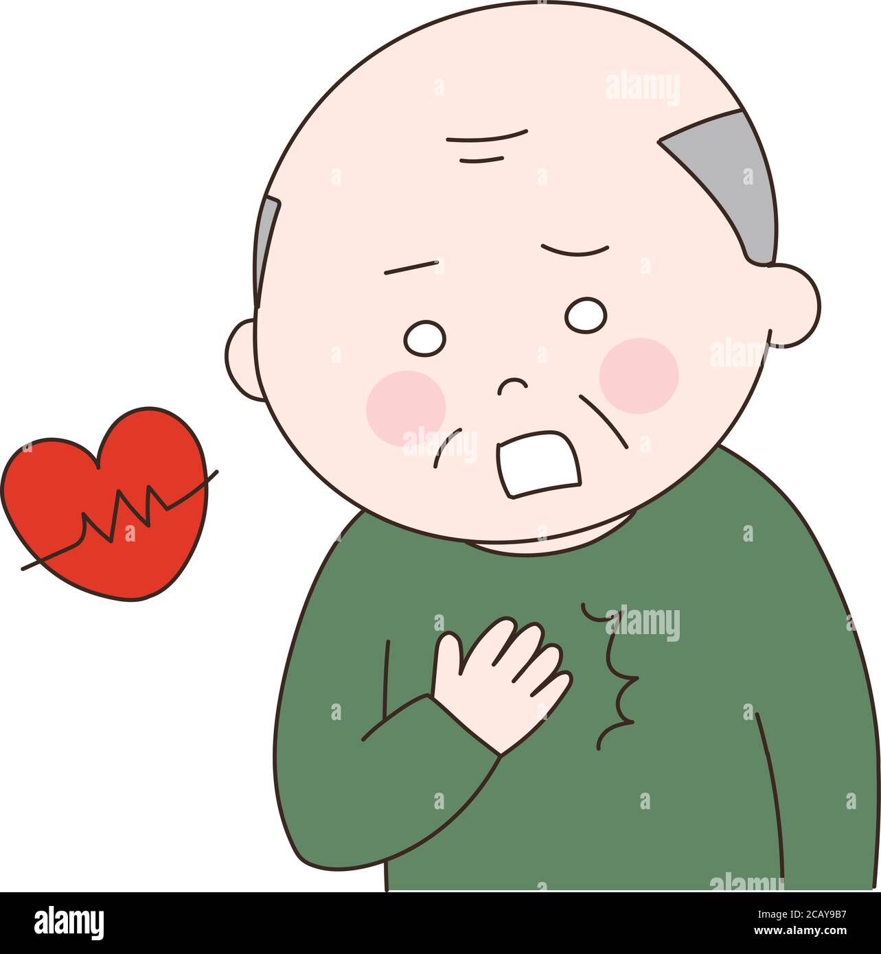Cardiovascular disease vector hi-res stock photography and images - Alamy