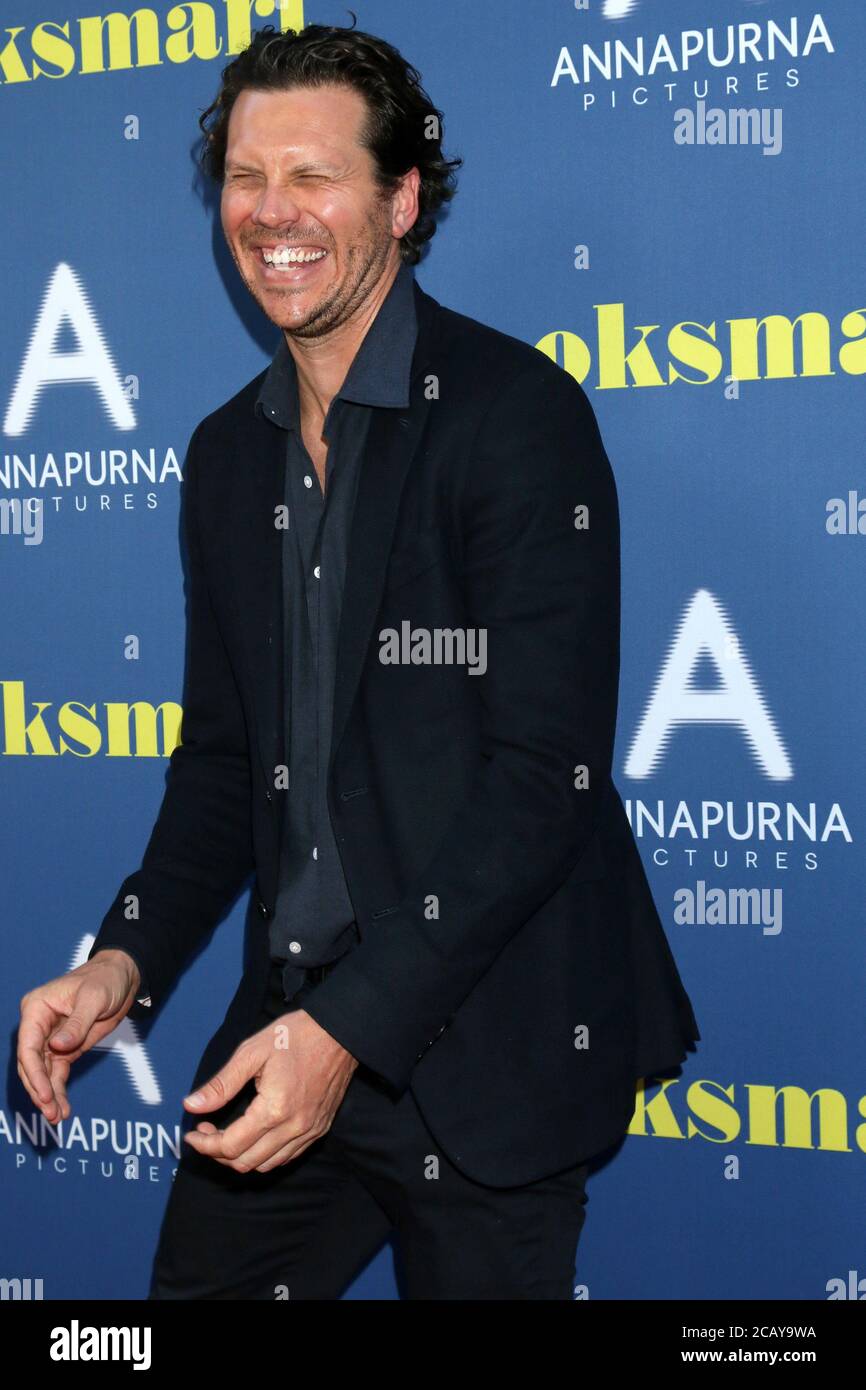 LOS ANGELES - MAY 13:  Hayes MacArthur at the 'Booksmart' Premiere at The Theatre at Ace Hotel on May 13, 2019 in Los Angeles, CA Stock Photo