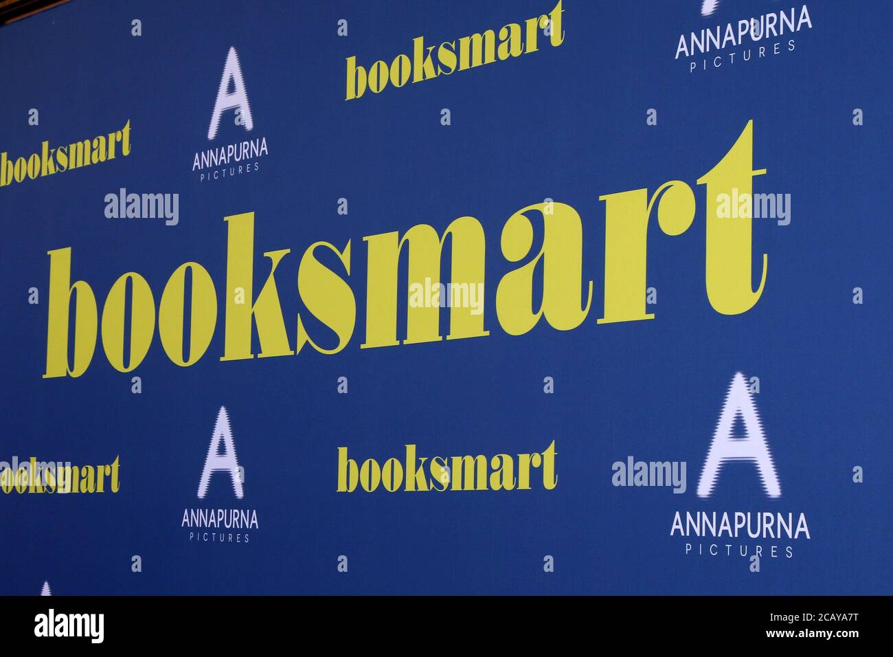 LOS ANGELES - MAY 13:  Atmosphere at the 'Booksmart' Premiere at The Theatre at Ace Hotel on May 13, 2019 in Los Angeles, CA Stock Photo