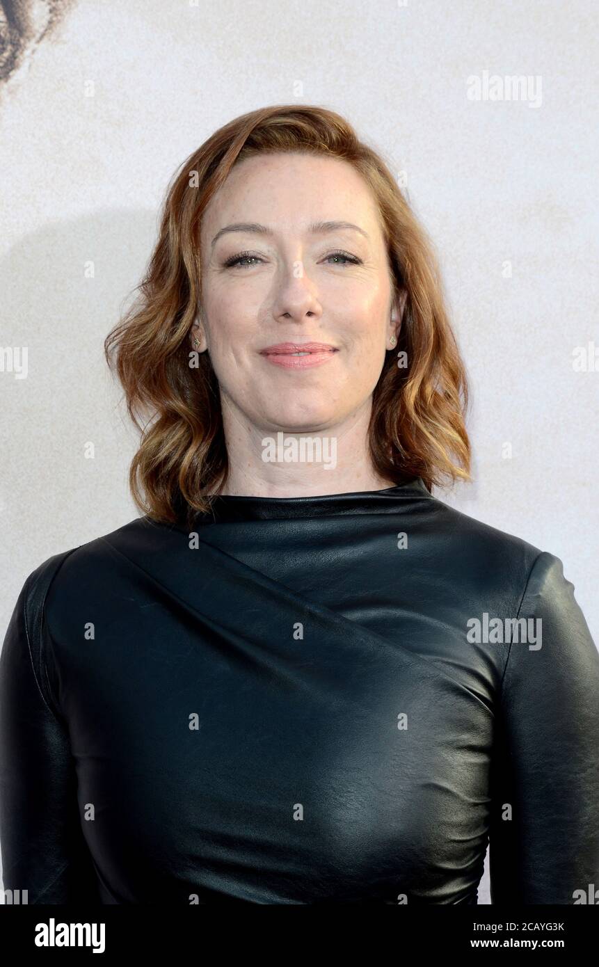 LOS ANGELES - MAY 14:  Molly Parker at the 'Deadwood' HBO Premiere at the ArcLight Hollywood on May 14, 2019 in Los Angeles, CA Stock Photo