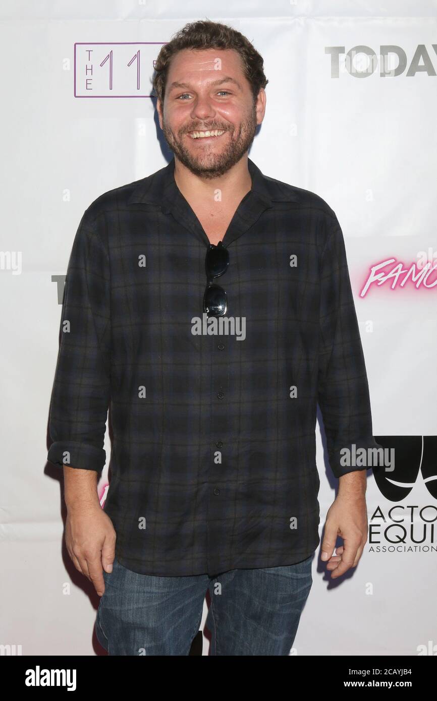 LOS ANGELES - JUN 9:  Jason James Richter at the 'Famous'  A Play By Michael Leoni - Arrivals at the The 11:11 Experience on June 9, 2019 in West Hollywood, CA Stock Photo