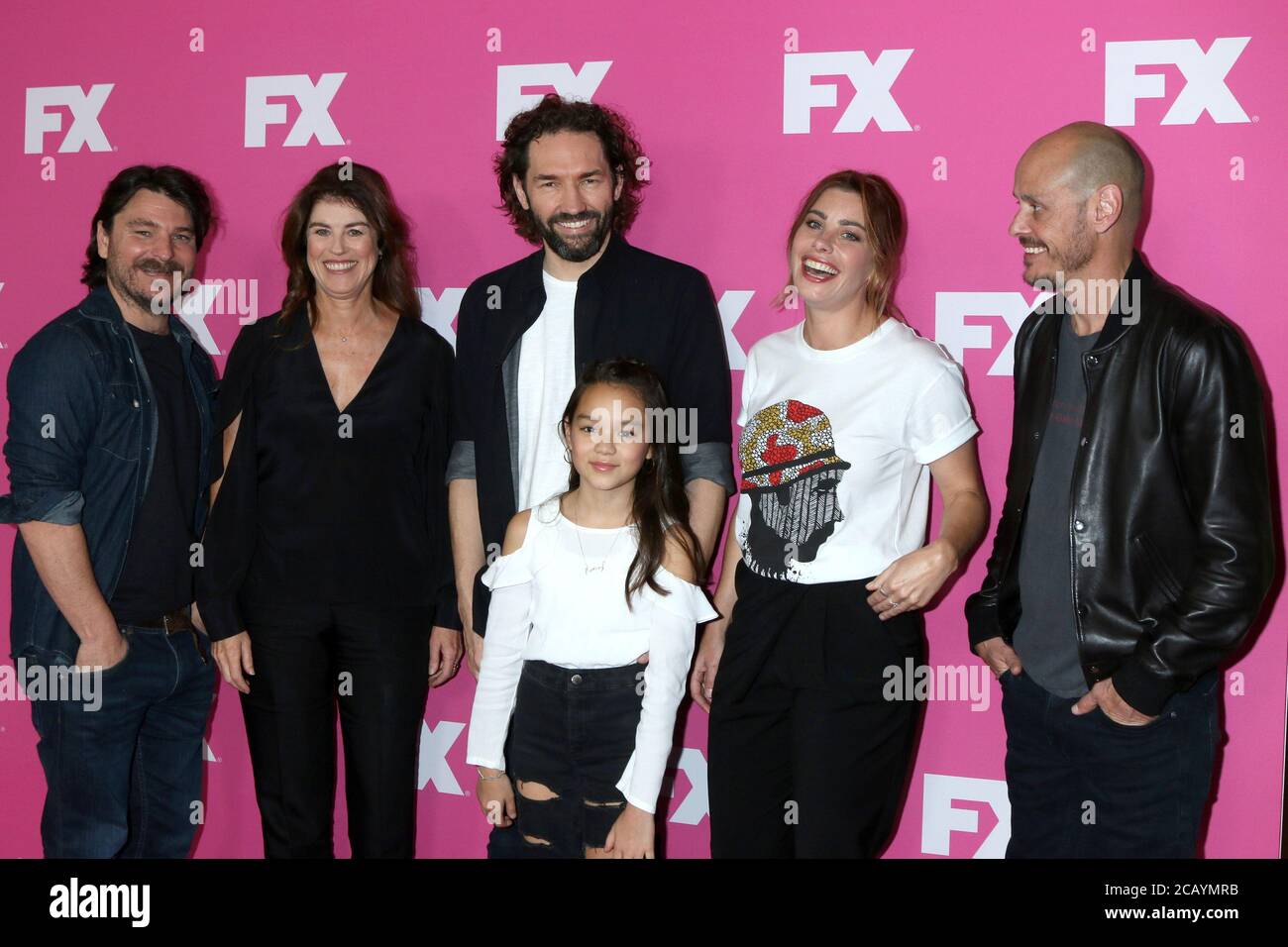 LOS ANGELES - AUG 6: Justin Rosniak, Michele Bennett, Nash Edgerton