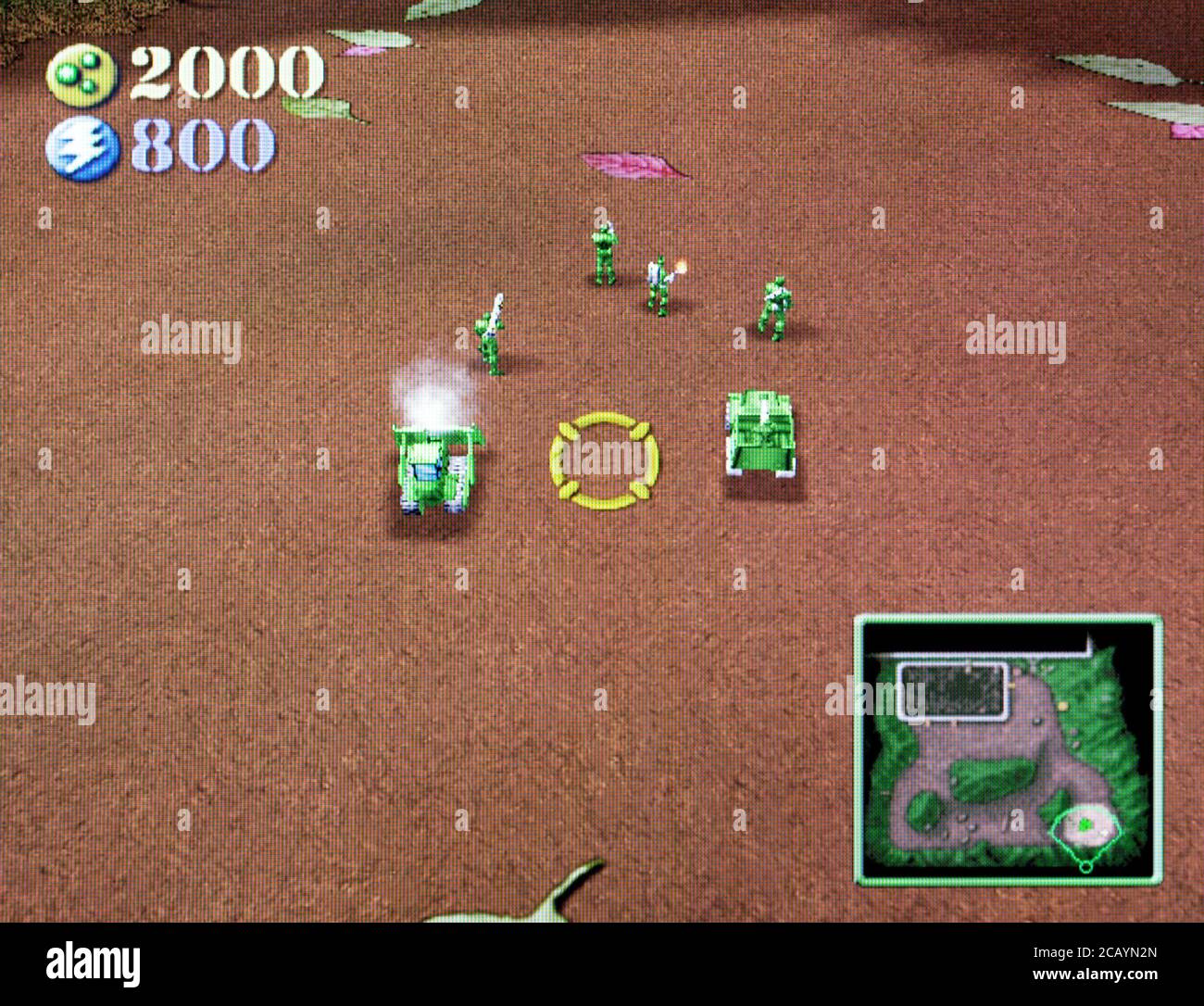 Army Men RTS Nintendo Gamecube Videogame Editorial use only