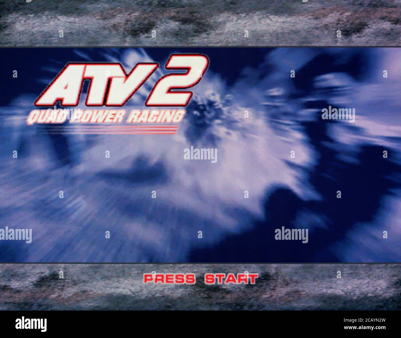 ATV 2 Quad Power Racing - Nintendo Gamecube Videogame - Editorial use only Stock Photo