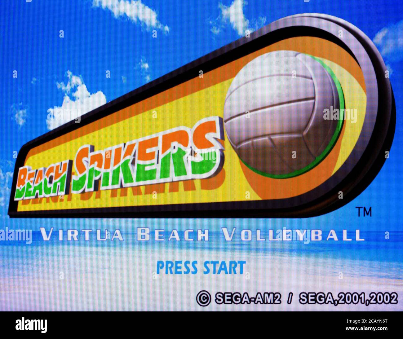 Beach Spikers - Nintendo Gamecube Videogame - Editorial use only Stock ...