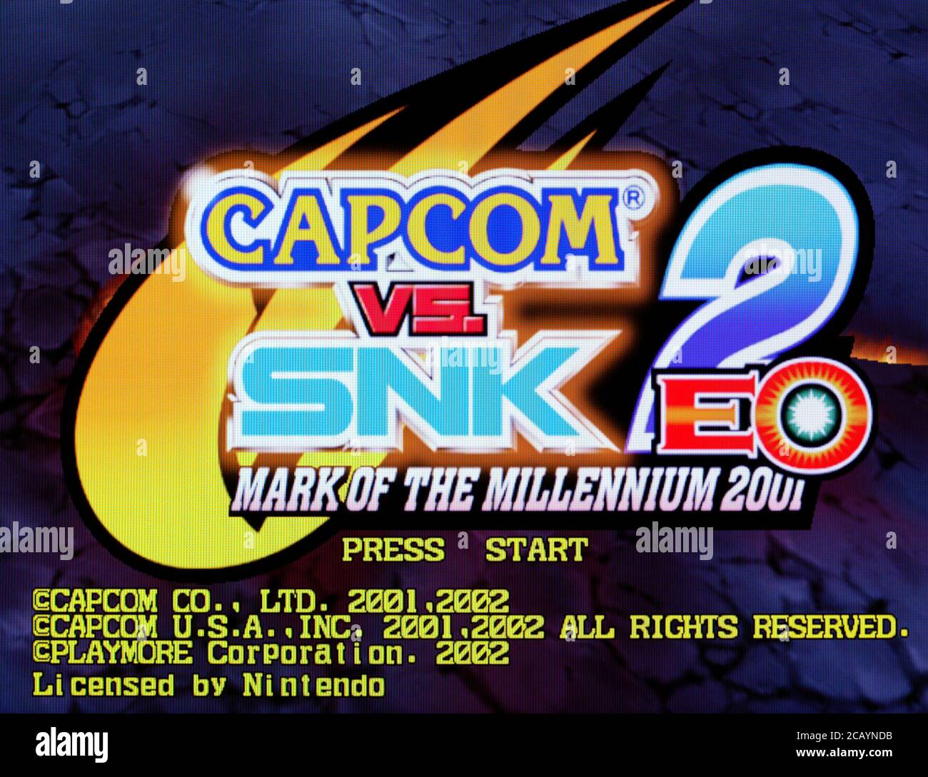 Capcom vs SNK EO 2 Mark of the Millennium 2001 - Nintendo Gamecube ...