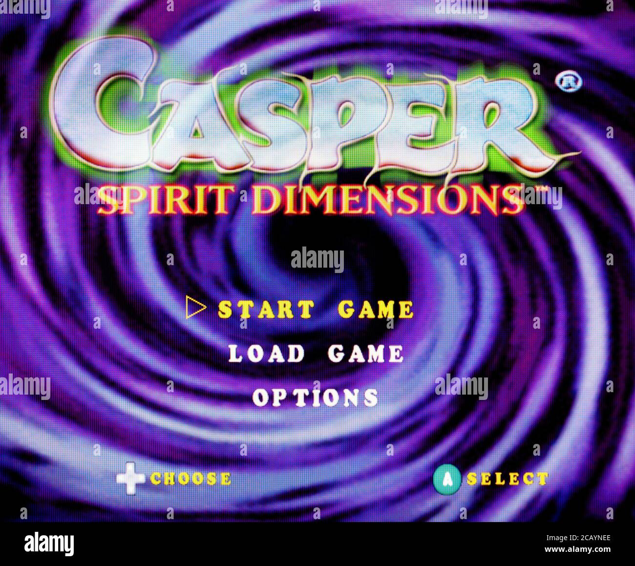 Casper Spirit Dimensions - Nintendo Gamecube Videogame - Editorial use only Stock Photo