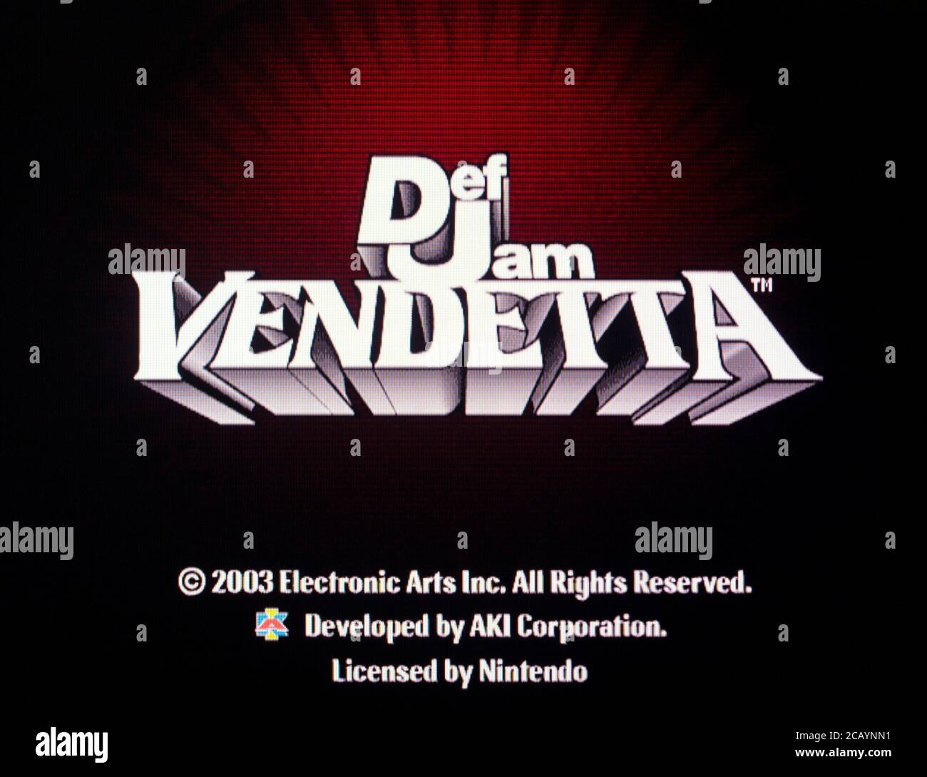 Def Jam Vendetta - Nintendo Gamecube Videogame - Editorial use only Stock  Photo - Alamy