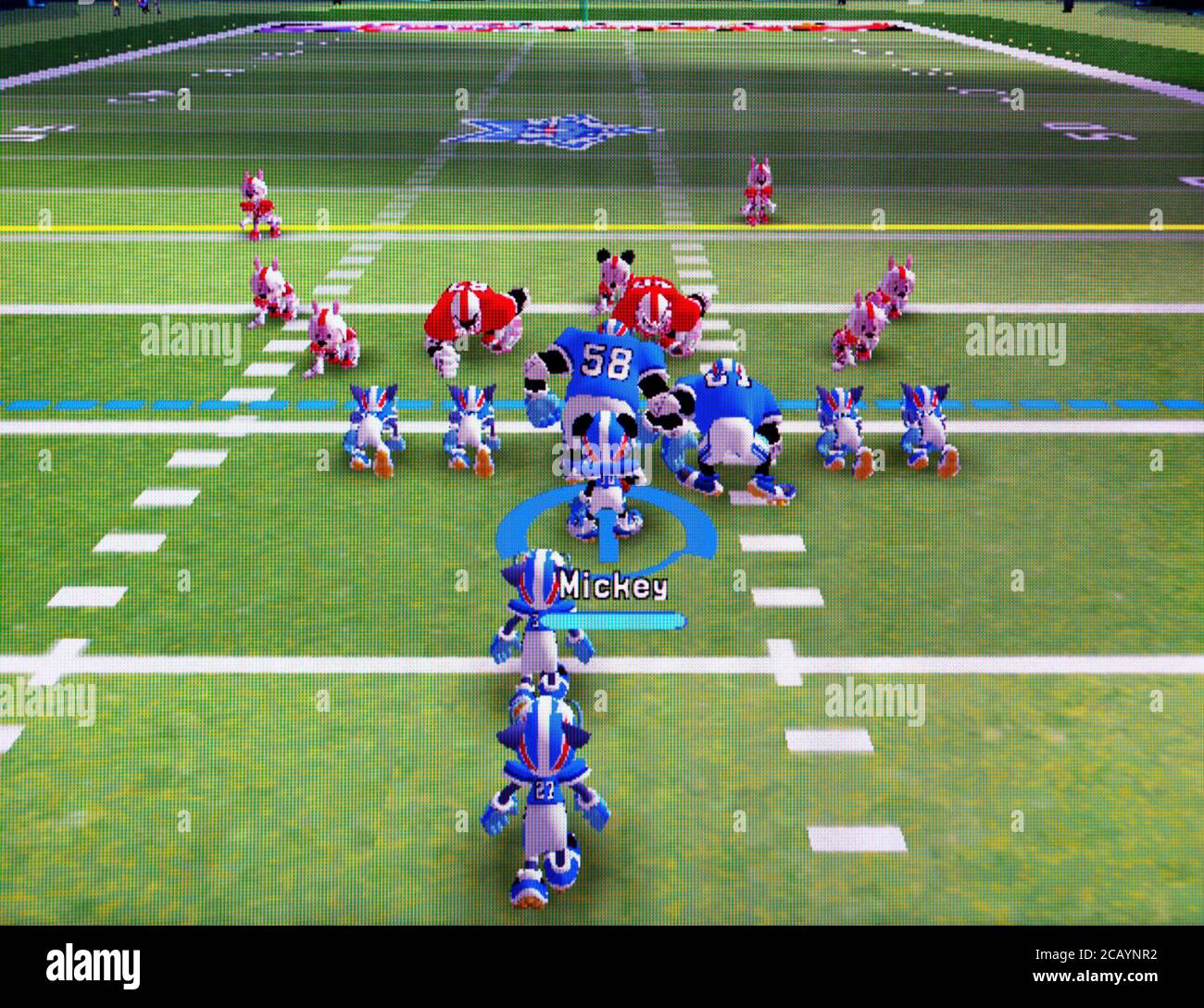 Disney Sports Football - Nintendo Gamecube Videogame - Editorial use only Stock Photo