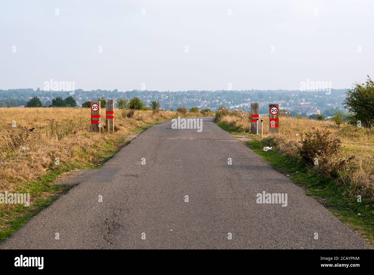 Top of Farthing downs viewing London Stock Photo - Alamy