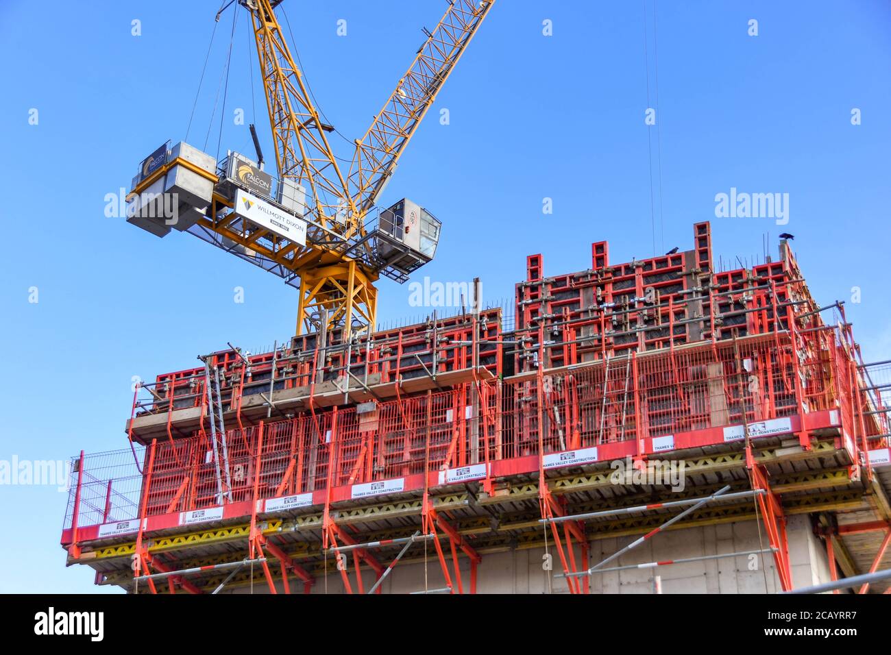 Elevator shaft construction hires stock photography and images Alamy