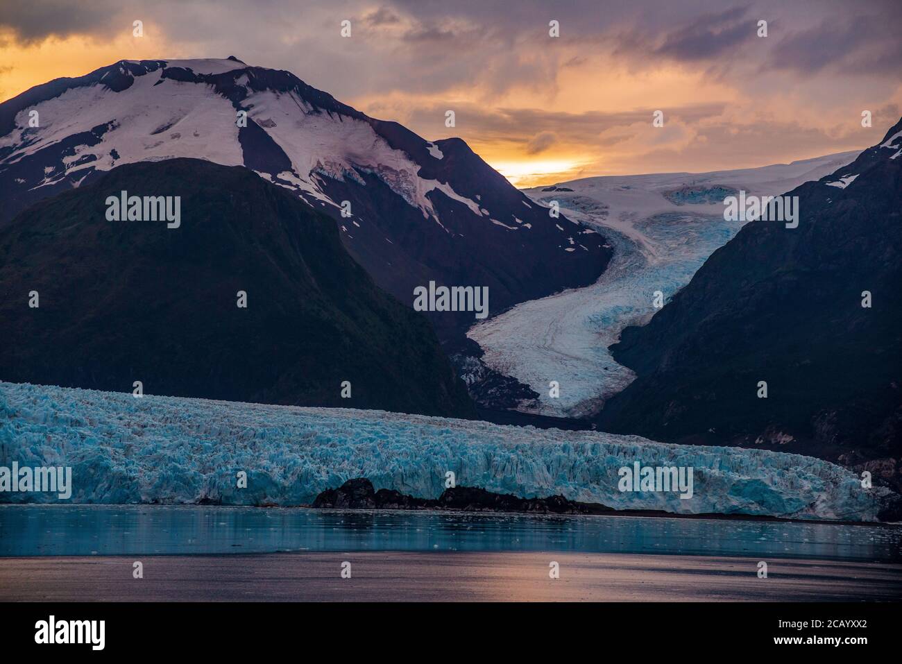 Amalia Glacier in Bernardo O'Higgins National Park, Chile Stock Photo