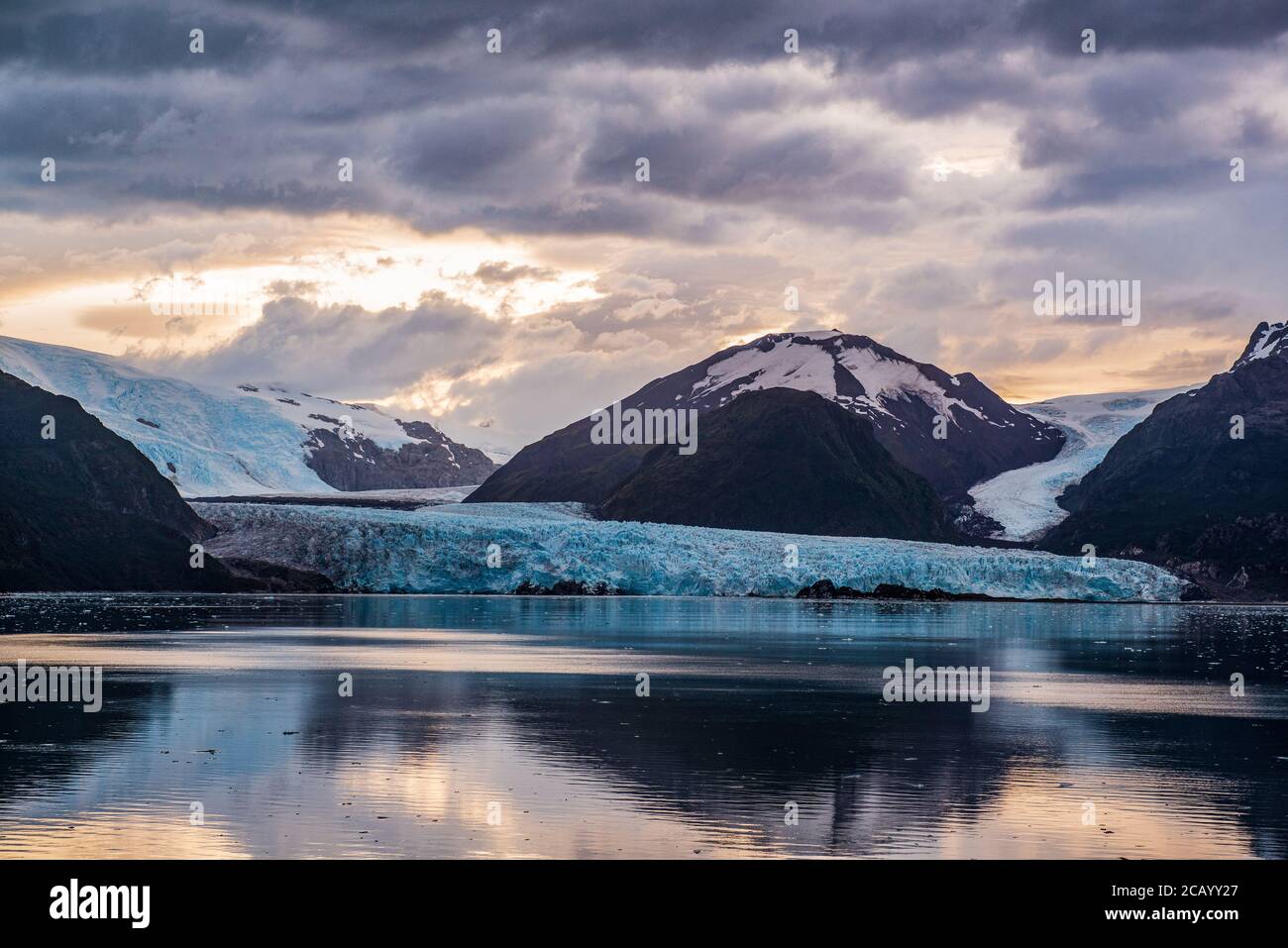Amalia Glacier in Bernardo O'Higgins National Park, Chile Stock Photo