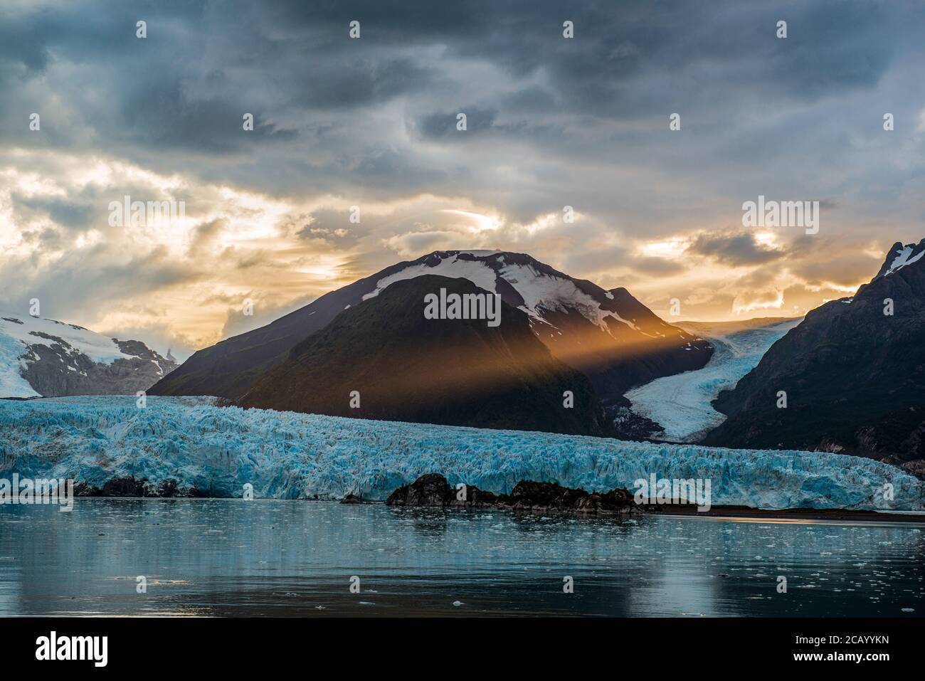 Amalia Glacier in Bernardo O'Higgins National Park, Chile Stock Photo