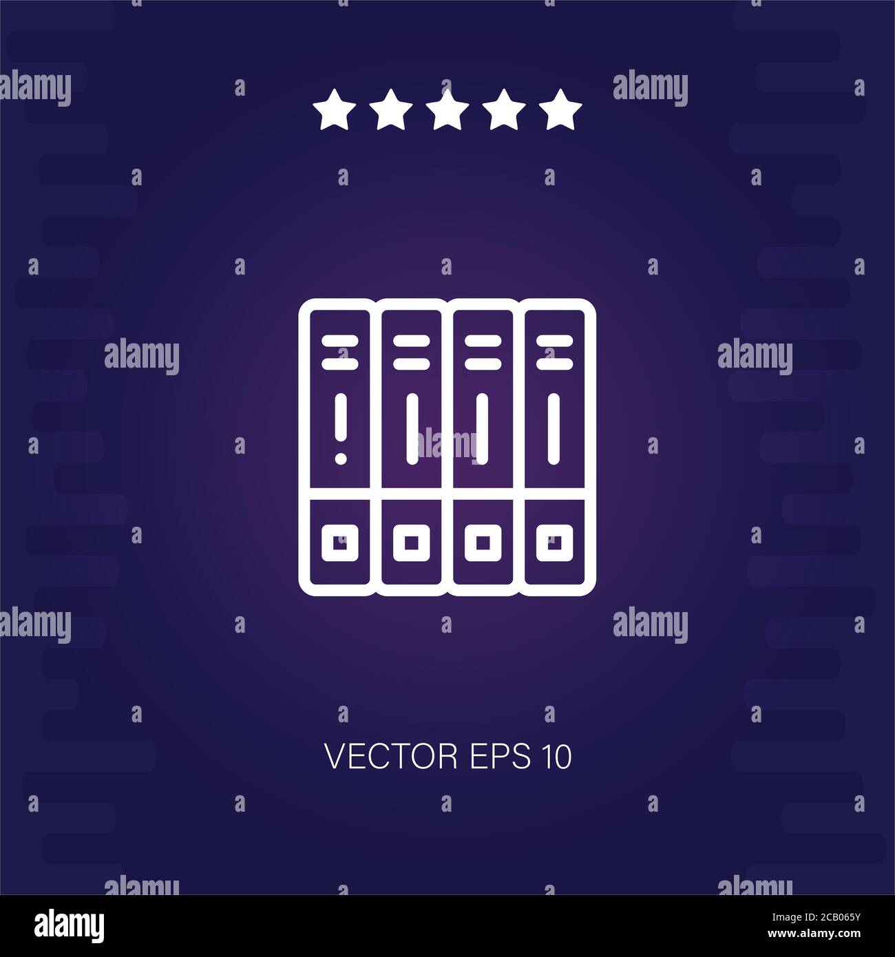 folder vector icon modern illustration Stock Vector Image & Art - Alamy